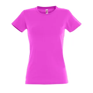 SOLS - "Imperial" T-Shirt für Damen kurzärmlig (Bonbonrosa)