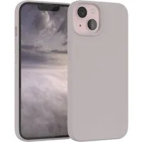 EAZY CASE Handyhülle Premium Silikon Case für Apple iPhone 13 6,1 Zoll, Hülle Bumper Case Slimcover mit Displayschutz Silikonhülle Altrosa