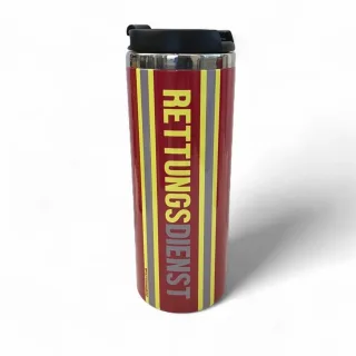 Thermobecher "RETTUNGSDIENST HUPF" | 350 ml | Kaffeebecher | Getränkebecher | auslaufsicher | heiß und kalt | Geschenk
