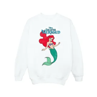 Disney - "The Little Mermaid" Sweatshirt für Mädchen (Weiß)