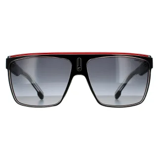 Carrera Shield Unisex Schwarz Kristall Weiß Rot Dunkelgrau Gradient Sonnenbrille