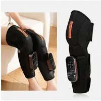 BBG Massagegerät Elektrisches Knie- und Beinmassagegerät mit Wärme, Luftdruckmassage und Vibration, 4 Massageprogramme 1-tlg., 5 Vibrationsstufen, 3 Temperaturstufen, Timer