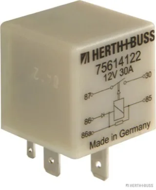 HERTH&BUSS Relais, Kraftstoffpumpe, 12 V, 30 A, 5 pins - 75614122