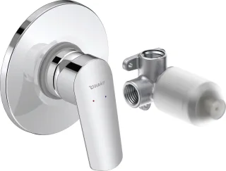 Duravit Duravit No.1 Einhebelmischer Unterputz Set Chrom Hochglanz 115x83x128 mm - N14210007010 N14210007010