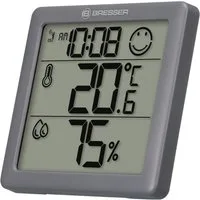 BRESSER Hygrometer BRESSER Climate Smile Thermo-Hygrometer 2er-Set