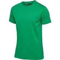 hummel T-Shirt hmlRED Basic (Baumwolle) Kurzarm grün Herren