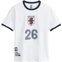 Next T-Shirt Fußball-T-Shirt mit Ringerrücken (1-tlg)