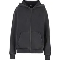 URBAN CLASSICS Sweatjacke Urban Classics Ladies Vintage Heavy Zip Hoody