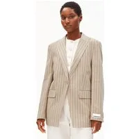 Armedangels Jackenblazer STRIPE MIKULAA Blazer aus Bio-Baumwolle (1-tlg)
