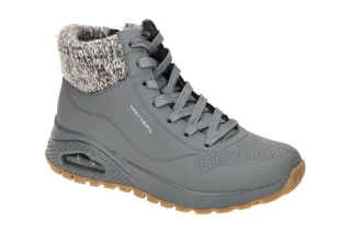 Skechers 167988 CCL Uno_Rugged_D Damen Mid Cut Sneaker Grau charcoal Air-Cool...
