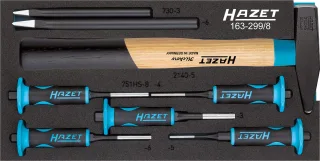 HAZET Splinttreiber-Satz Einlage 8-teilig - 163-299/8