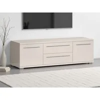 OTTO home Lowboard Piano TV-Kommode in Breite 165 oder 180 cm mit Soft-Close-Funktion, Hochglanz UV-lackiert, Br 180 cm mit versch. Tür- und Schubkastenmaße