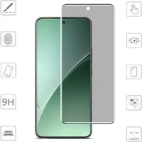 Wigento Handyhülle Für Xiaomi 15 Pro / 15 Ultra 4D Privacy Full Curved Hart Glas Schutz, Display Curved PRIVACY Schutz Glas