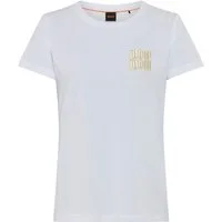 BOSS ORANGE T-Shirt Elove Premium Damenmode mit Stickerei, Slim Fit