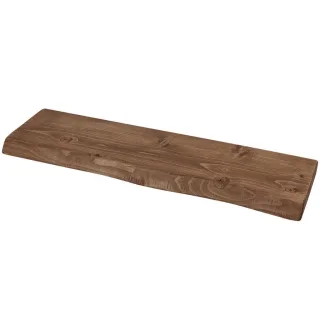 Moon Tree Wandregal, Rotbraun, Holz, 50x3.8x22 cm, Wohnzimmer, Regale, Wandregale