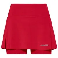 Head Tennisrock mit Innenhose Club Basic rot Damen