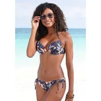 LASCANA Push-Up-Bikini-Top Malia, mit tropischem Print