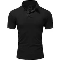 Amaci&Sons Poloshirt MAINE Basic Kurzarm Poloshirt