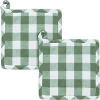REDBEST Topflappen Topflappen "Nashville" 2er-Pack, Karo