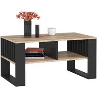designimpex Couchtisch Design Couchtisch AR-111 mit Ablage Wohnzimmertisch Tisch Sofatisch, Funktionstisch, Wohnzimmertisch, Tisch, Esstisch, Sofatisch, Rollen