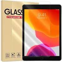 Numerva Schutzfolie Panzer Folie für Apple iPad 7 / 8 / 9, (Schutzfolie, 1x Schutzfolie 2x Reinigungstücher), Tablet Display Schutzglas Folie Echt Glas Folie 9H