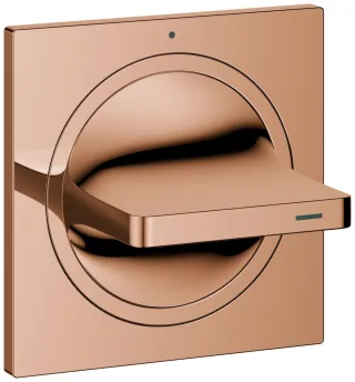 GROHE Unterputz-Ventil Oberbau Allure 19334_1 ohne Unterputz-EBK Hebelgriff warm sunset, 19334DA1 19334DA1