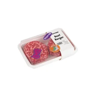 eat my socks - Socken - Rindfleisch-Burger (2 Paar) braun - Gr. - OS