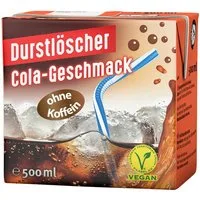 DURSTLOESCHER Softgetränk, Durstlöscher Cola die leckere Erfrischung für zwischendurch 500ml