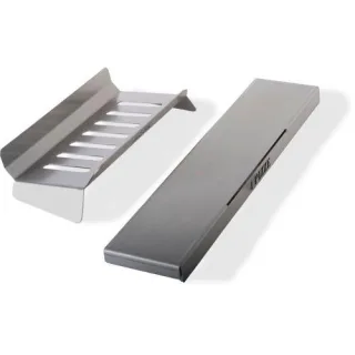 Alfa Forni Kit Hybrid 5 Pizze (Moderno) Edelstahl