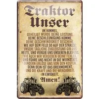schilderkreis24 Metallschild Traktor Unser