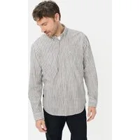 camel active Langarmhemd mit Button-Down-Kragen Langarm Button-Down