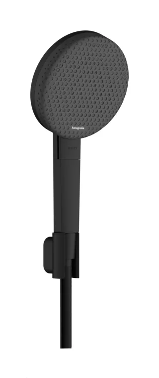 Hansgrohe Porterset Raindance Alive Select S 125 3jetEcoSmart mit Isiflex Mattschwarz,24612670 24612670