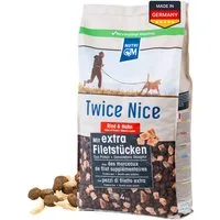 NutriQM Trockenfutter Twice Nice Adult Rind & Huhn, Trockenfutter für: Hunde