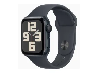 Apple Watch SE (2022) (GPS) 40mm Mitternacht mit Sportarmband M/L Mitternacht | mxe93qf/a |