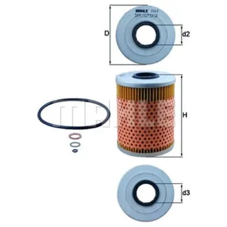 Mahle ?lfilter BMW 3er 5er 3,0