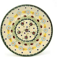 Bunzlauer Keramik Manufaktura Frühstücksteller 21,5 cm, auch für Kuchen oder für Desserts