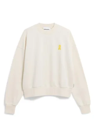 Armedangels - Sweatshirt aus Bio-Baumwolle - Alizaa Iconic beige - Gr. - S