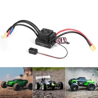 HGV2 HG-80AV2 HG-120AV2 Waterproof Sensorless Brushless ESC Electronic Speed Controller 2-4S for Monster Off-Road On-Roa