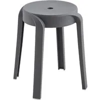 HOME DELUXE Hocker Stapelhocker NIVO (6 St), Esszimmerhocker, Fußhocker, Rund