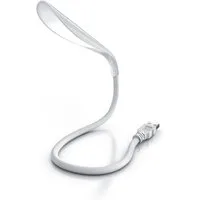 CSL LED Leselampe, LED Lampe flexibel mit Schwanenhals Leselampe mit USB Anschluss