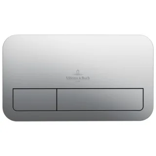 Villeroy & Boch ViConnect E200 92249069 Betätigungsplatte, chrom matt, aus Kunststoff