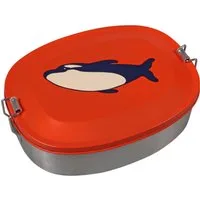 Capventure Aufbewahrungsbox Brotdose Lunchbox Brotbox Kinder Edelstahl Motiv Tiere The Zoo Motiv: