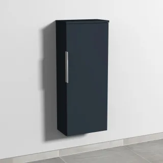 Sanipa 3way Mittelschrank mit 1 Tür, Marine-Matt, UP1691R UP1691R