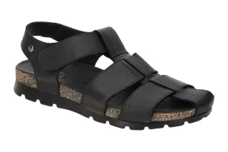 Panama Jack Stanley C2 Herren Sandalen negro/black Gummi-Klettverschluss