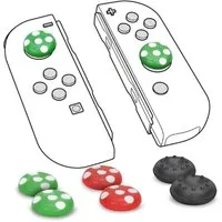 Speedlink Controller Caps Stix Cap Trigger Thumb-Grips Stick Kappen, Grip Caps Knöpfe Kappen für Nintendo Switch Controller, Anti-Rutsch