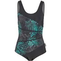 Beco Beermann Badeanzug Mint Flowers (1-St) mit formendem Mieder in schmeichelhaftem Design
