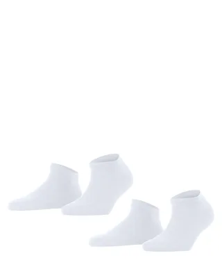 FALKE - FALKE Happy 2-Pack Damen white - Gr. - 40.5