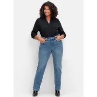 Sheego Bequeme Jeans Jeans komfortabel mit Bodyforming-Effekt