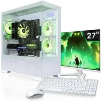 SYSTEMTREFF Basic Gaming-PC-Komplettsystem (27", AMD 5655G 5655G, RX Vega 7, 16 GB RAM, 1000 GB SSD)