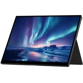 HAILESI S123E 12.3 Inch Touchable FHD 1280P Portable Monitor Computer Gaming Display USB C External Screen for Smartphon